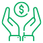 icon- Transparent financial support for saving lives