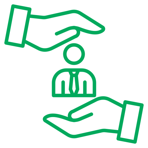 icon- Giving life through a selfless act